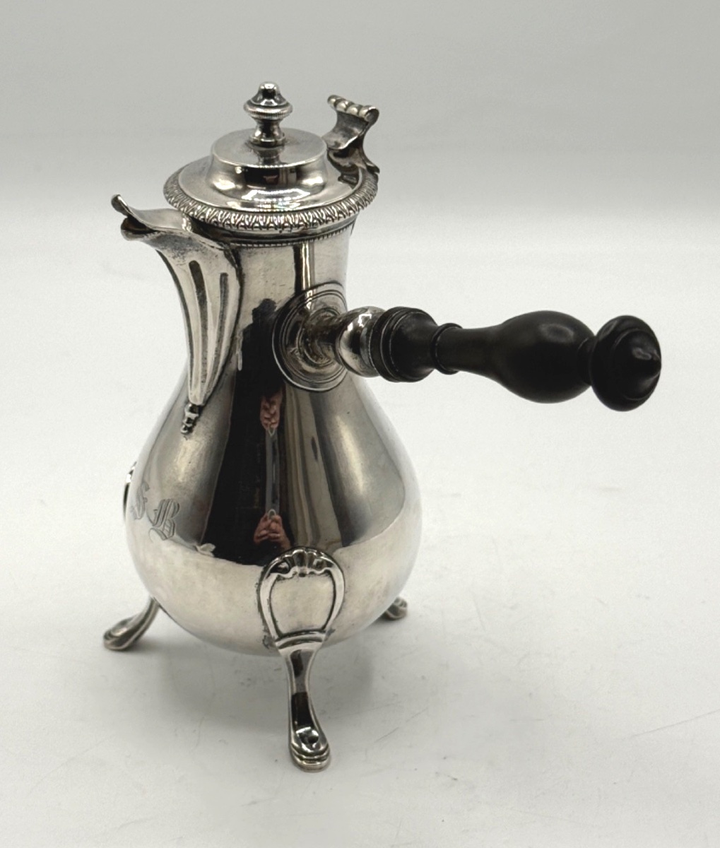 Self-serving Silver Jug 19th Century-photo-8