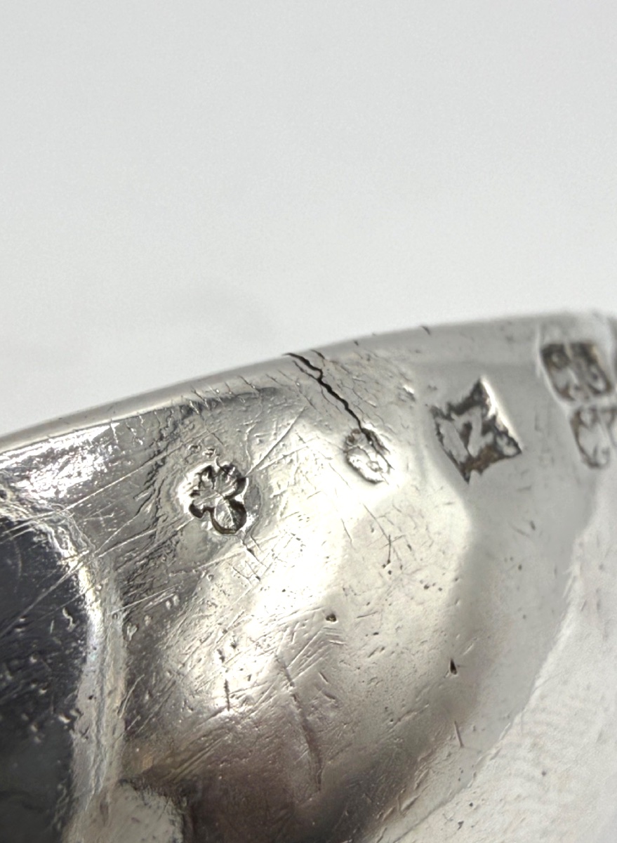 Solid Silver Wine Tasting 18th Century-photo-3
