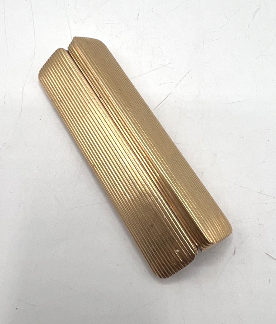 Rectangular Box In Yellow Gold-photo-3