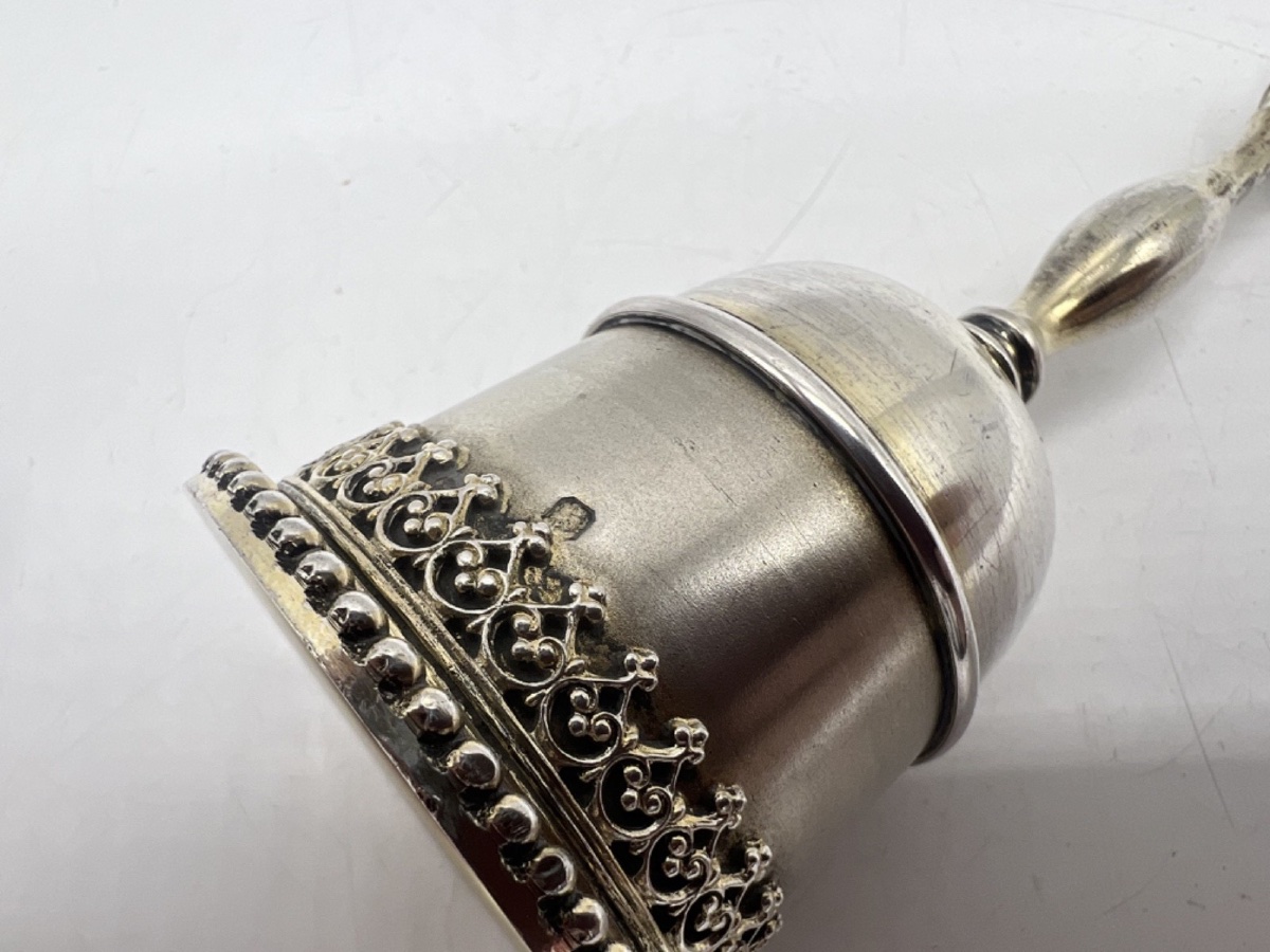 Table Bell In Sterling Silver And Vermeil-photo-2