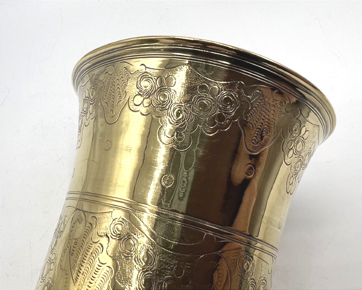 18th Century Vermeil Tulip Tumbler-photo-2