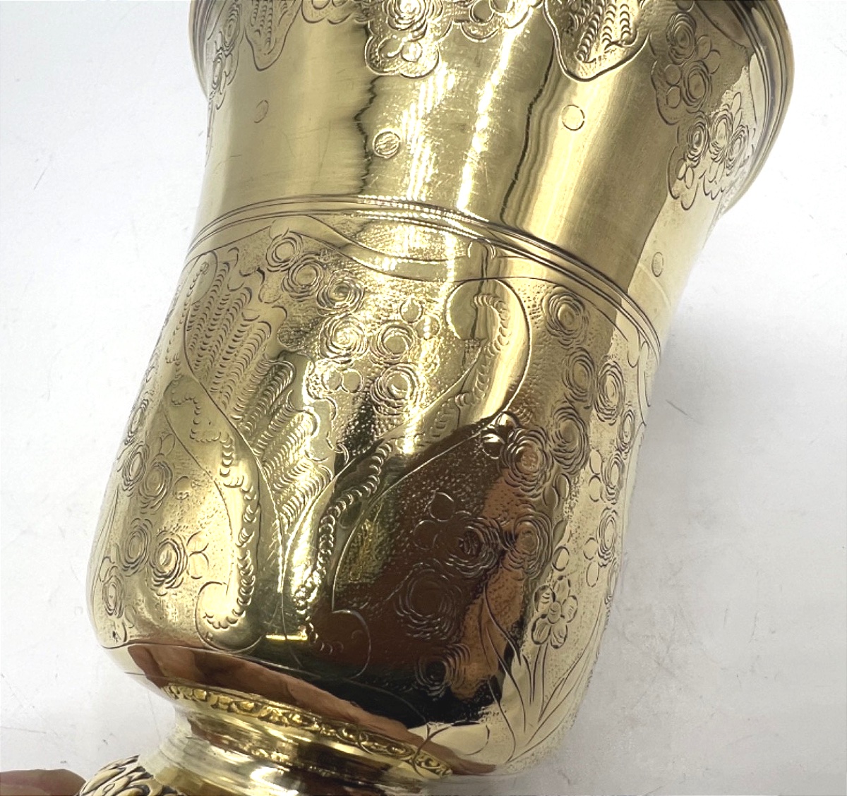18th Century Vermeil Tulip Tumbler-photo-3