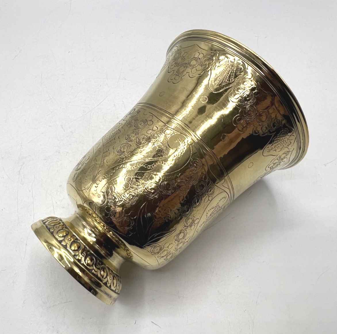 18th Century Vermeil Tulip Tumbler-photo-7
