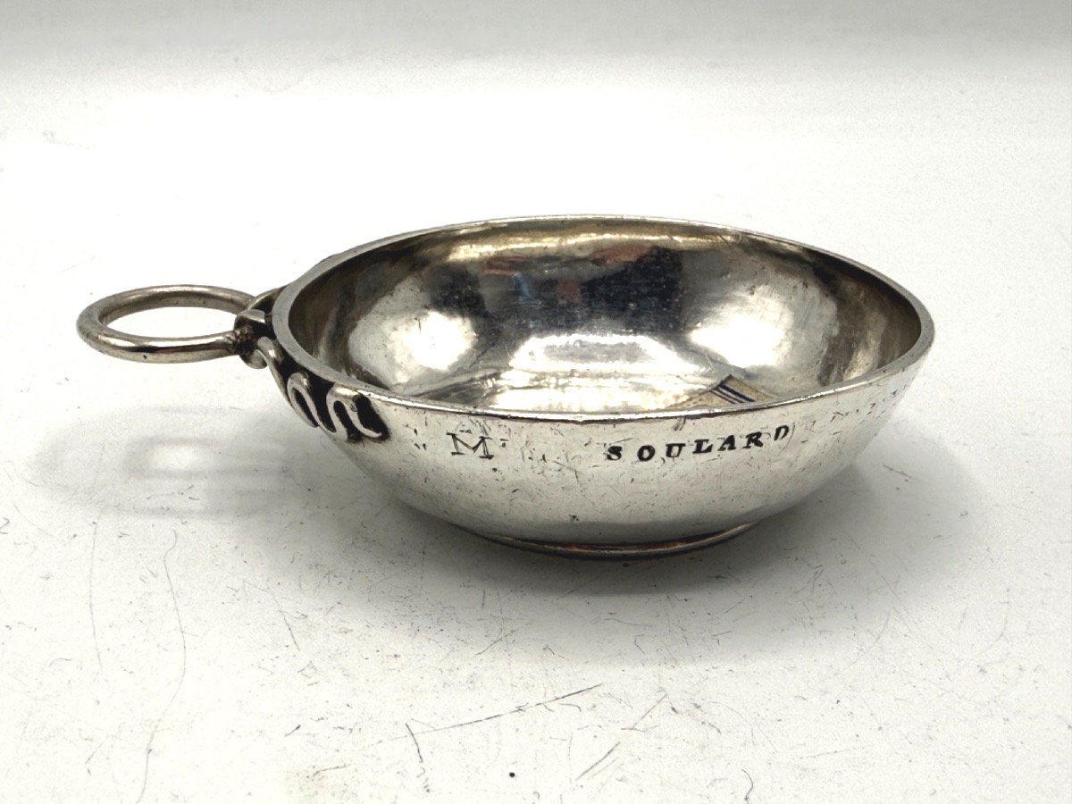 Solid Silver Wine Tasting 18th Century, Angers