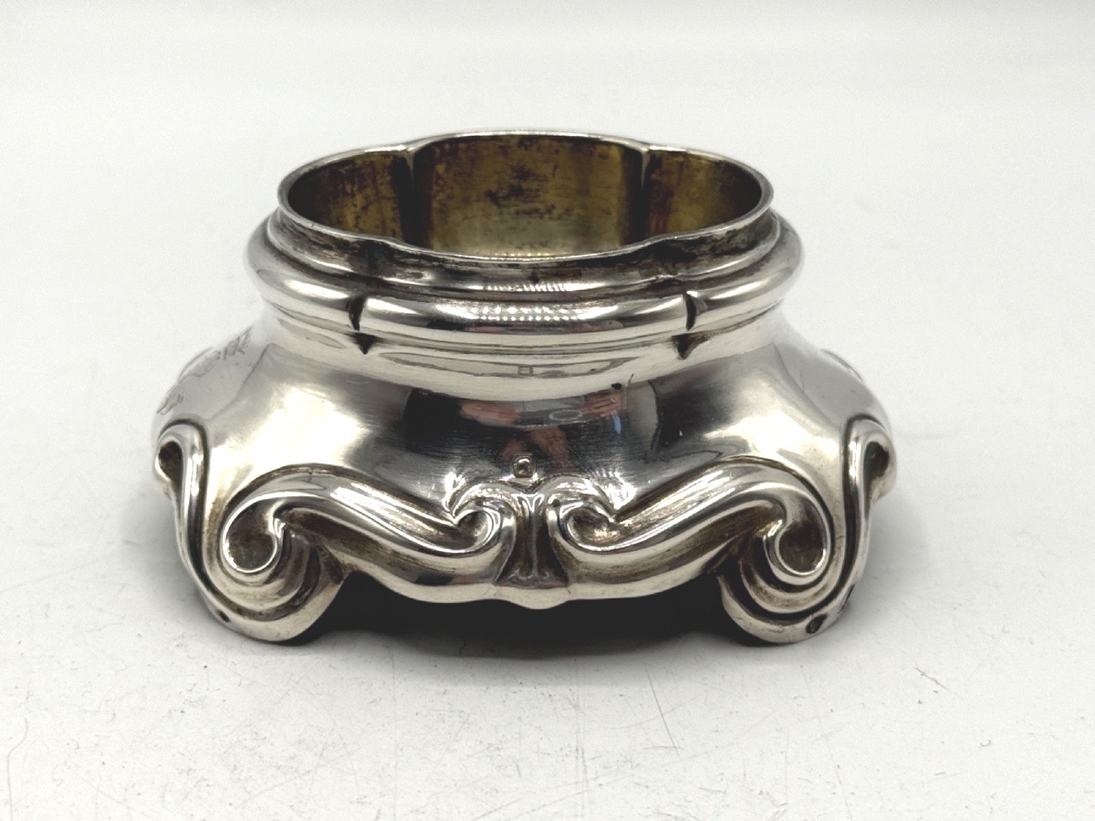 Solid Silver Saleron 18th Century