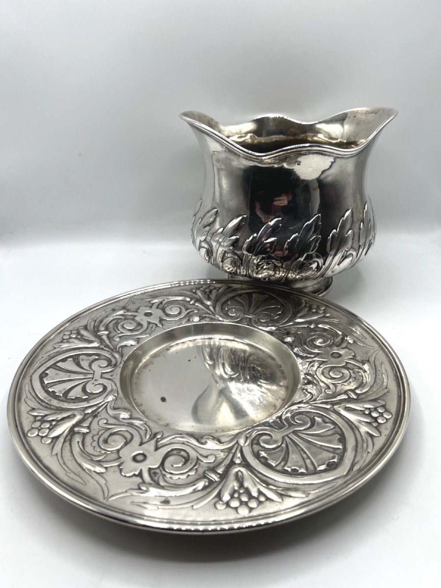 Solid Silver Ice Or Champagne Bucket By Froment Meurice-photo-4
