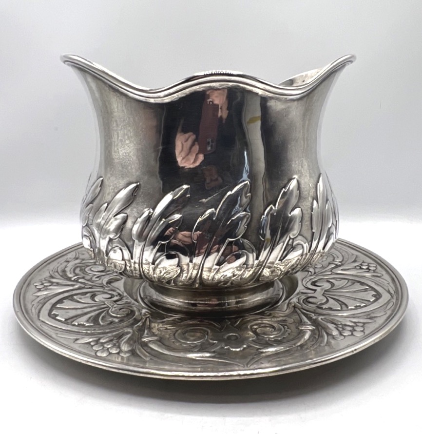 Solid Silver Ice Or Champagne Bucket By Froment Meurice-photo-8
