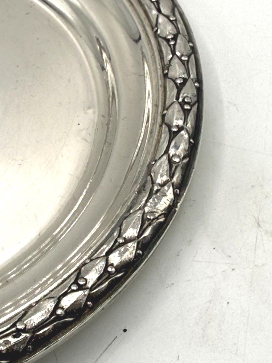 Suite de 4 dessous de bouteille en argent massif par Boin Georges et Henry/Boin Taburet-photo-4