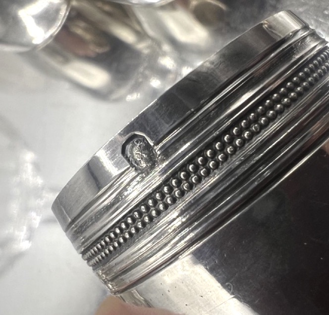 Service à liqueur en argent massif 15 pièces dans son coffret-photo-2