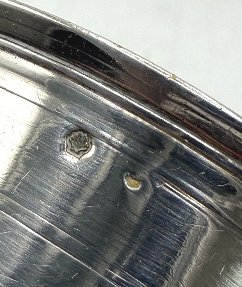 Timbale en argent massif époque 18ème, Paris 1760-photo-4