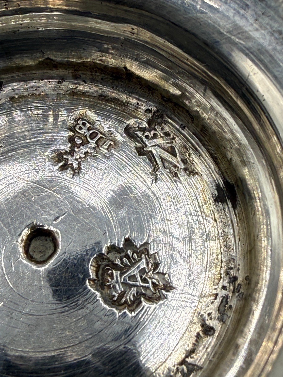 18th-century Solid Silver Timbale, Paris, 1753-photo-3