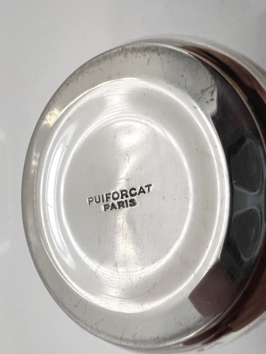 Timbale en argent massif par Puiforcat-photo-3