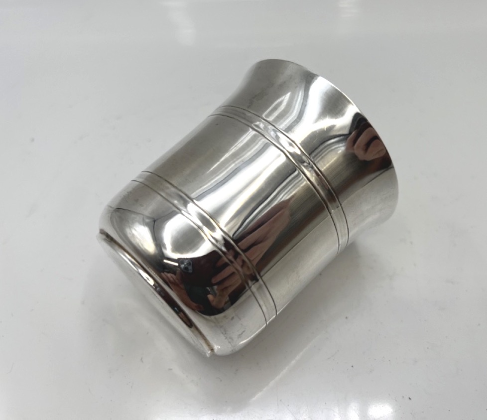 Timbale en argent massif par Puiforcat-photo-4