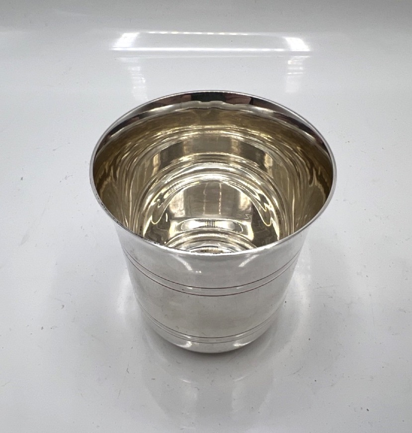 Timbale en argent massif par Puiforcat-photo-1