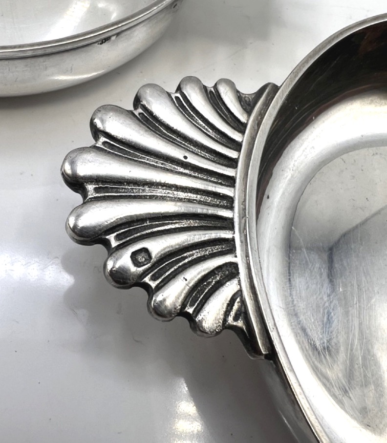 Pair Of Solid Silver Cups By Puiforcat-photo-2