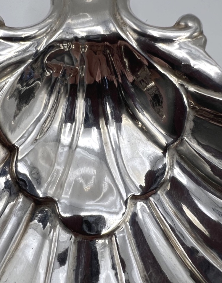 Paire de coupelles coquille en argent massif par François-Julien Doyen-photo-7