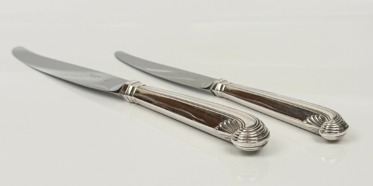 Set Of 24 18th-century-style Cross-handled Knives By Boin-taburet-photo-7
