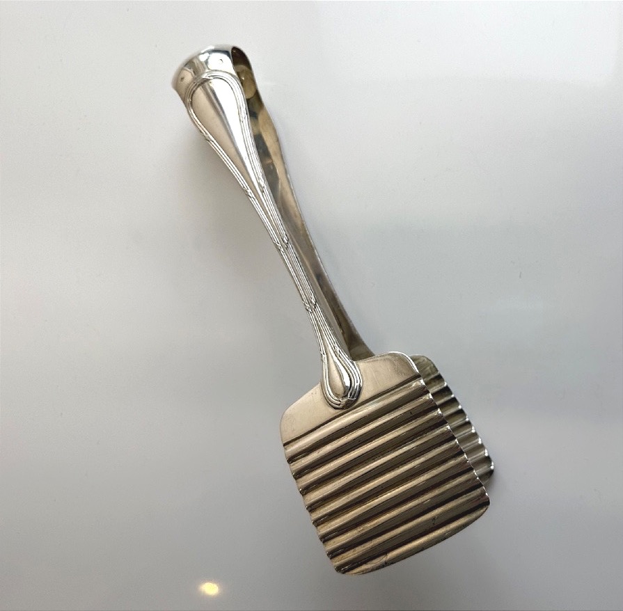Solid Silver Asparagus Tongs By Puiforcat-photo-3