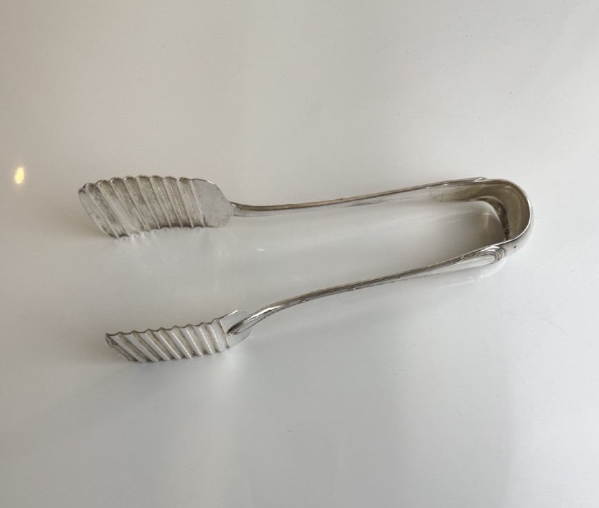 Solid Silver Asparagus Tongs By Puiforcat-photo-4