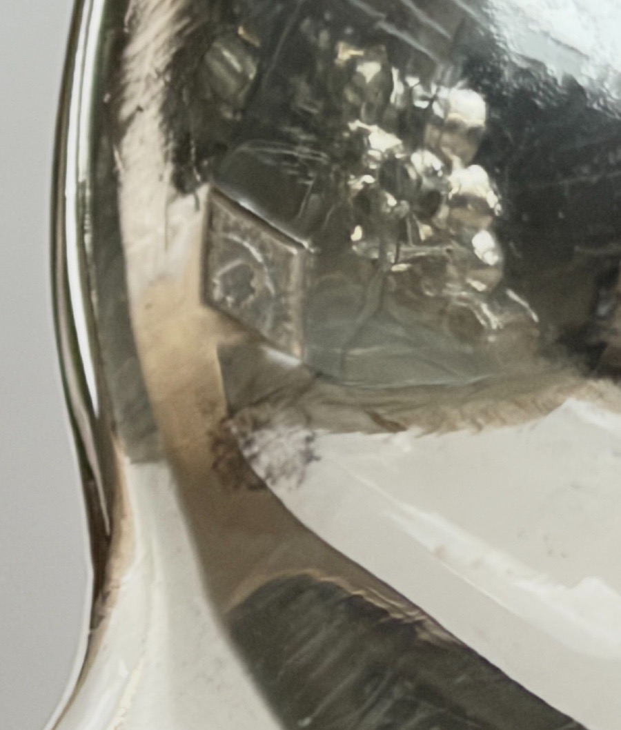 Set Of 12 Solid Silver Dessert Cutlery Pieces, Featuring A Coat Of Arms And A Seashell-photo-3
