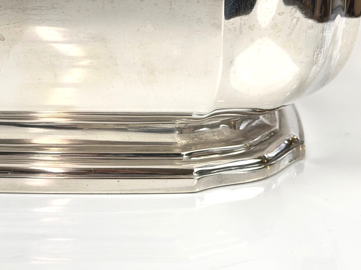 Solid Silver Terrine Or Vegetable Dish By Lapparra-photo-1