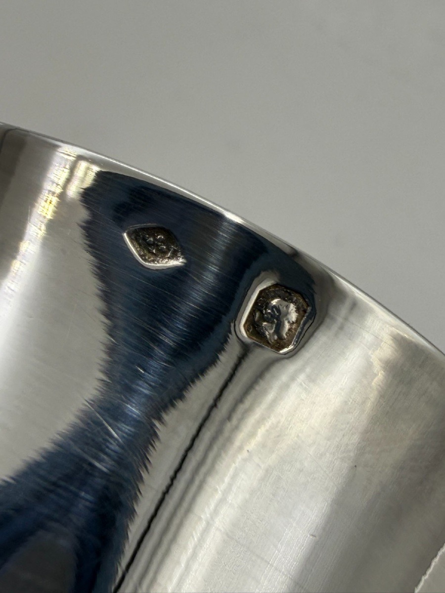 Solid Silver Timbale By Ravinet d'Enfert-photo-2