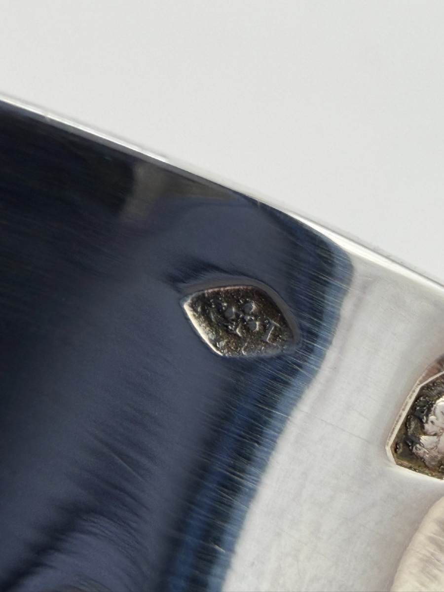 Solid Silver Timbale By Ravinet d'Enfert-photo-3