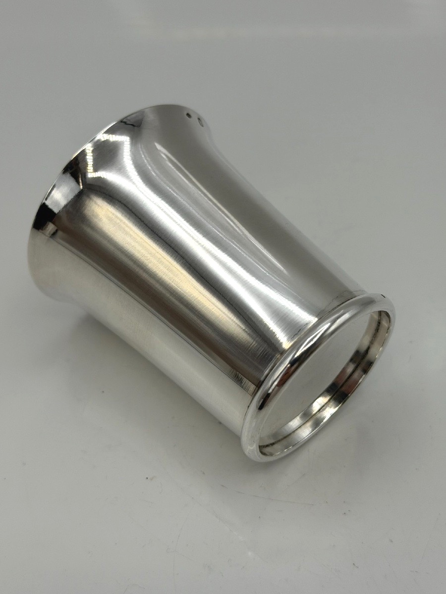 Solid Silver Timbale By Ravinet d'Enfert-photo-3