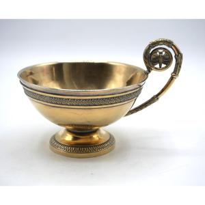 Silver-gilt Teacup By Jean-baptiste Claude Odiot