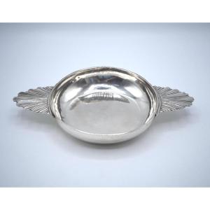 18th Century Solid Silver Ear Bowl