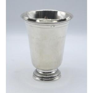 18th Century Solid Silver Tulip Cup