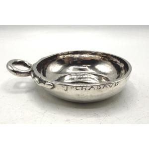 Solid Silver Wine Tasting 18th Century