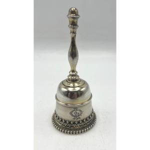 Table Bell In Sterling Silver And Vermeil