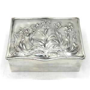 Art Nouveau Solid Silver Box