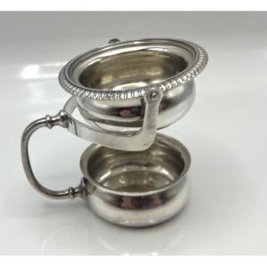 Solid Silver Rocking Tea Strainer