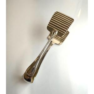 Solid Silver Asparagus Tongs By Puiforcat