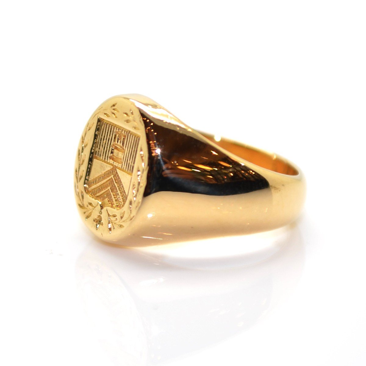 Bague Chevalière Or-photo-2