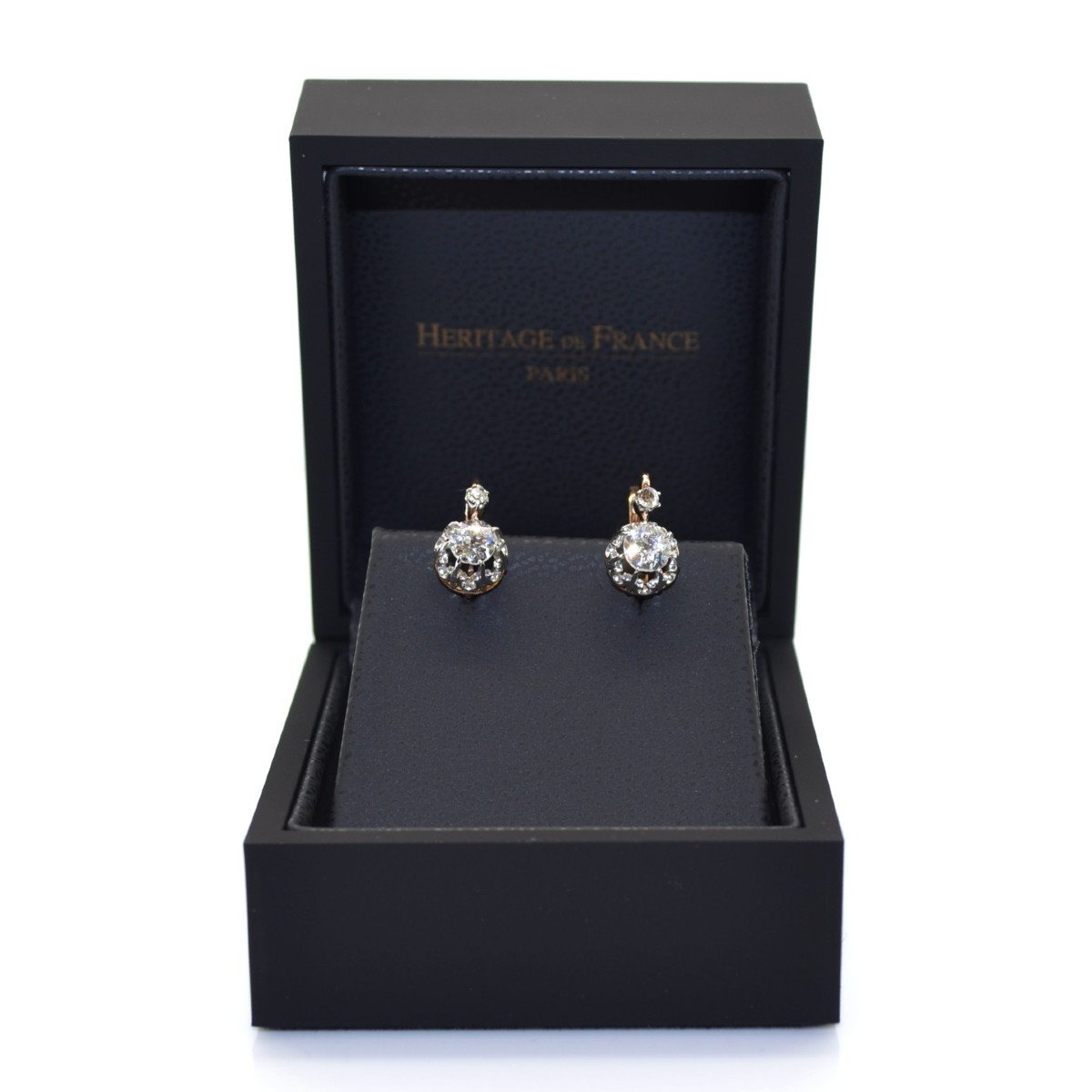 Dormeuses Diamond Earrings