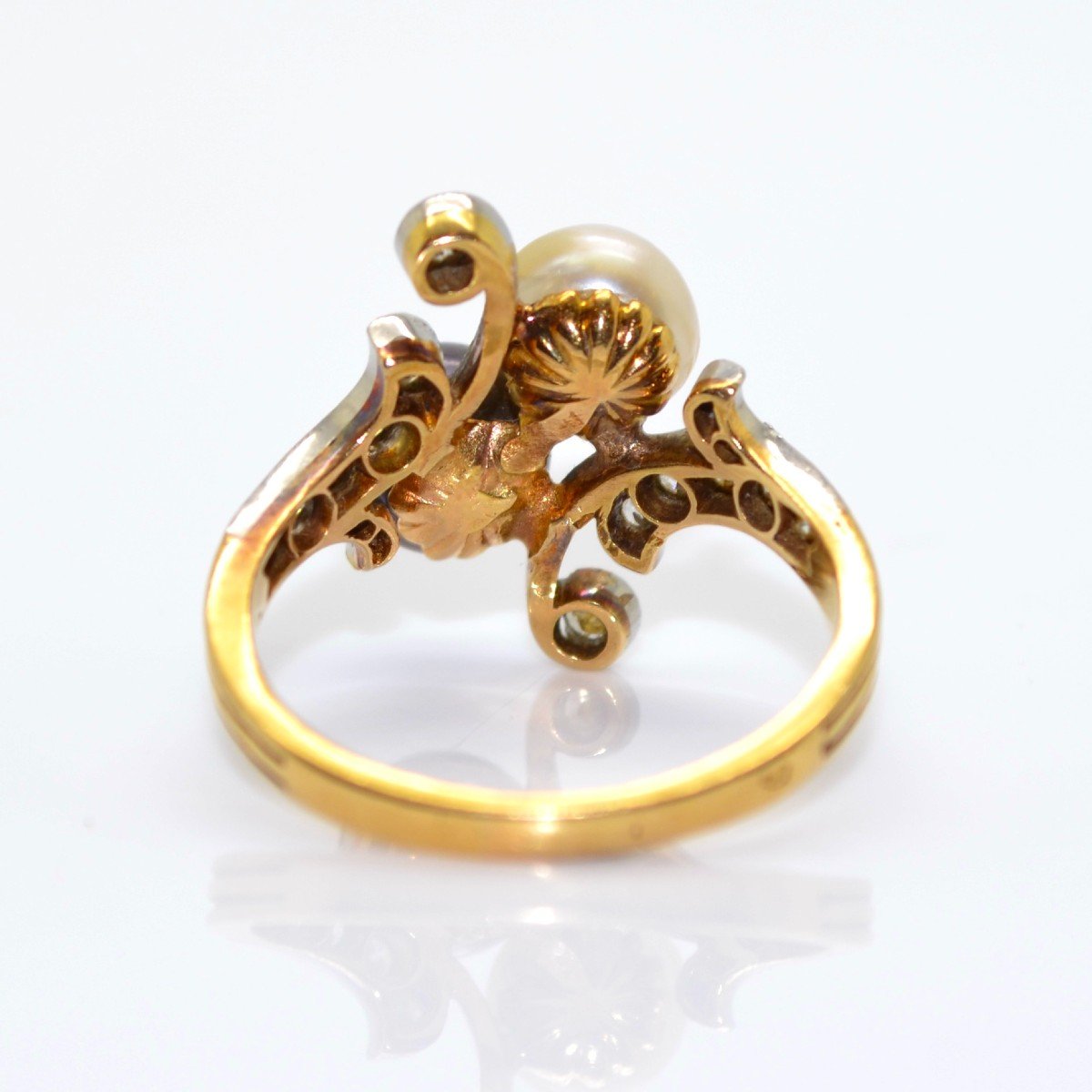 Bague Toi Et Moi Perles-photo-3