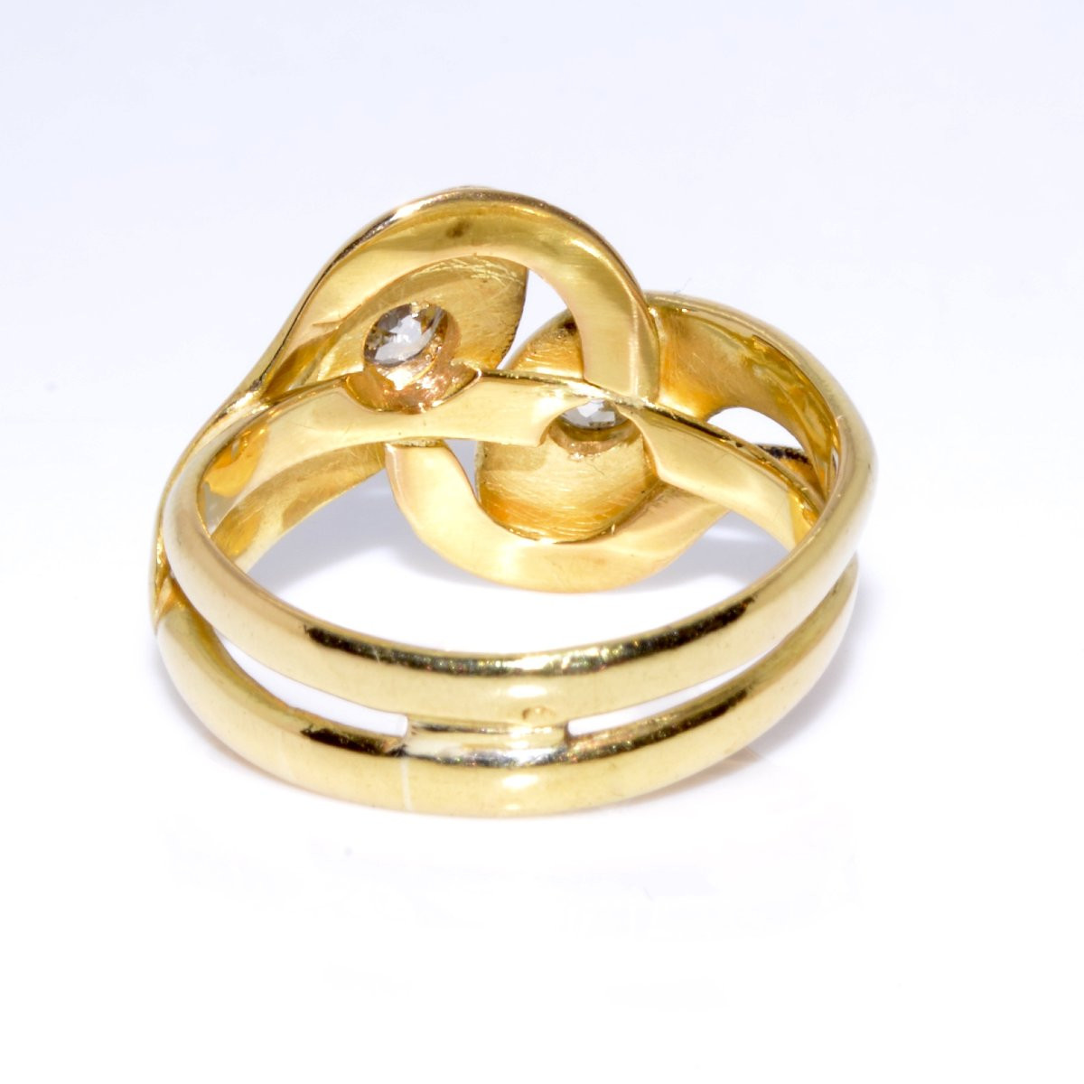 Bague Serpent Or Et Diamants-photo-3