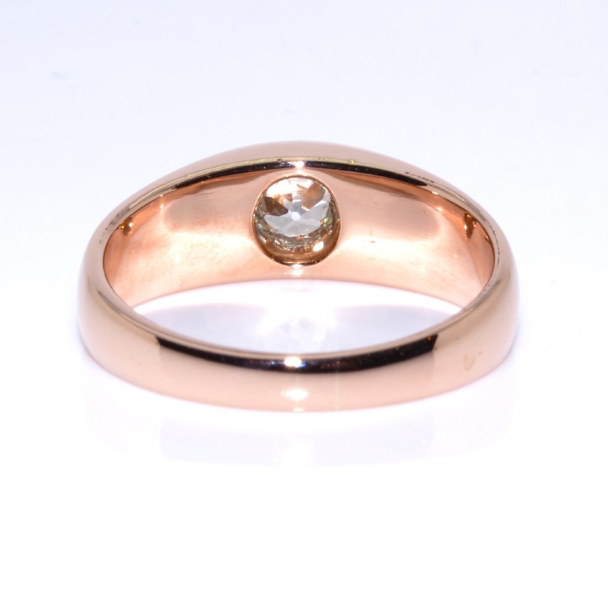 Bague jonc diamant-photo-2