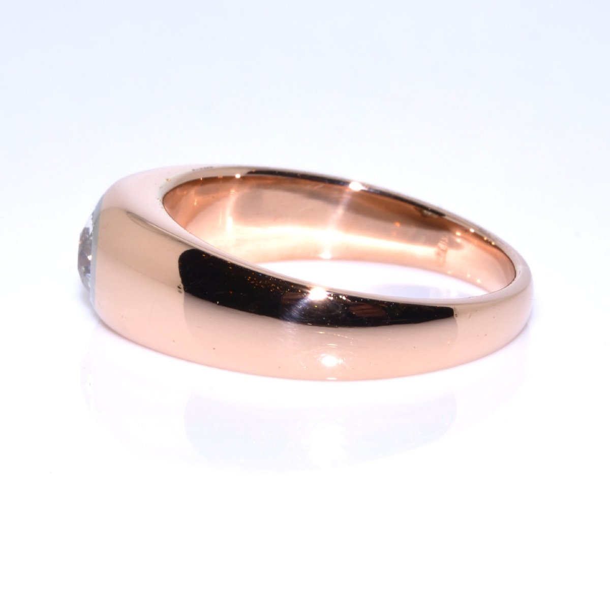 Bague jonc diamant-photo-3
