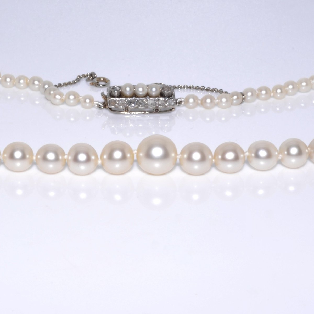 Art-deco Pearl Necklace-photo-3