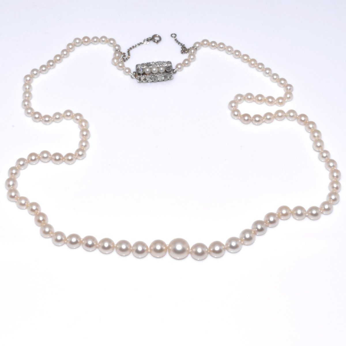 Art-deco Pearl Necklace-photo-4