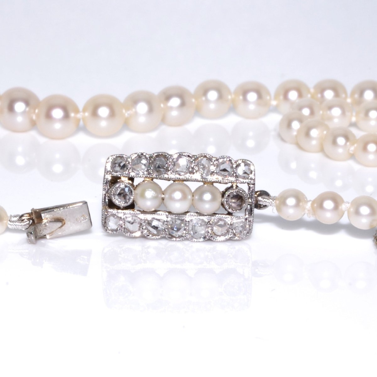 Art-deco Pearl Necklace-photo-2