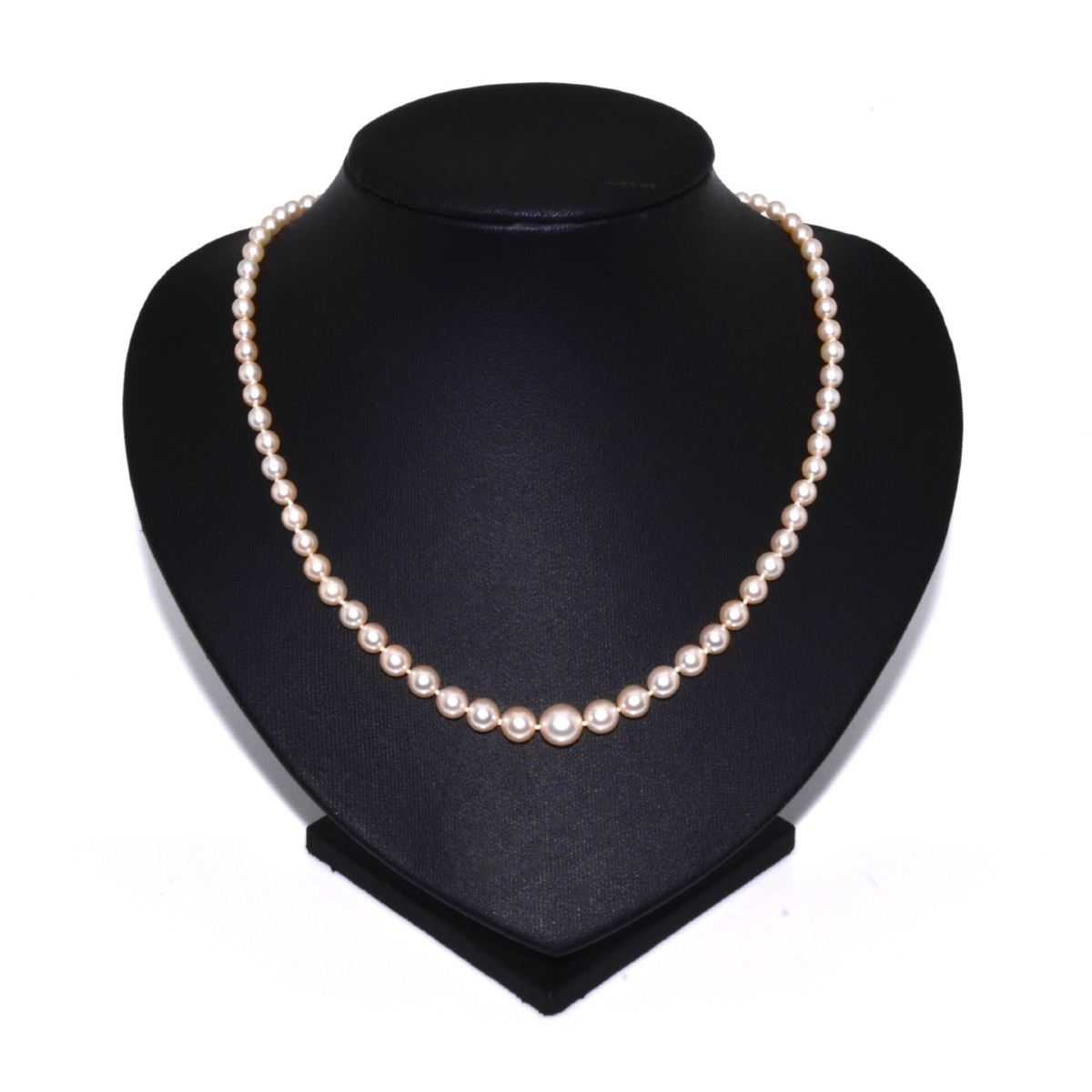 Art-deco Pearl Necklace