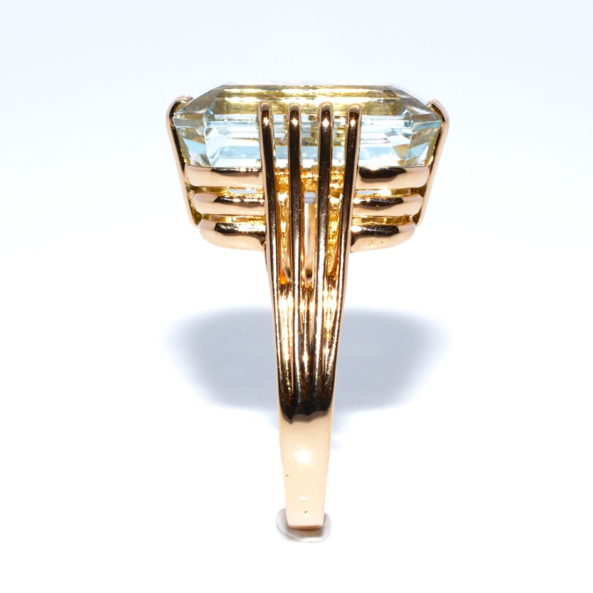 Bague aigue marine vintage-photo-2