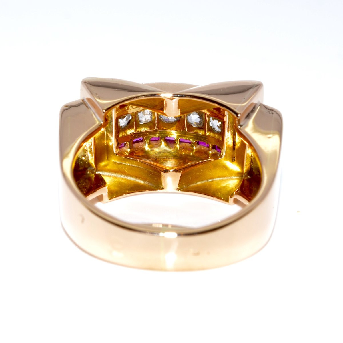 Bague Tank diamants-photo-3