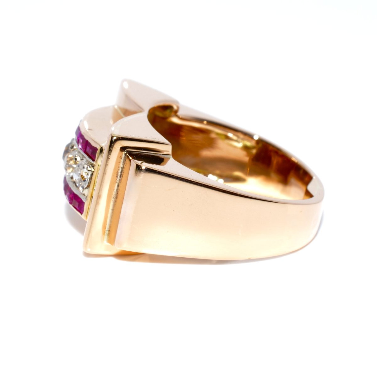 Bague Tank diamants-photo-4