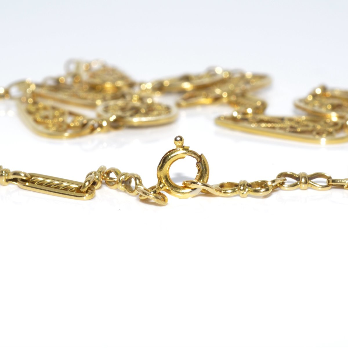 Antique Gold Necklace-photo-2